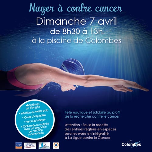 nager a contre cancer